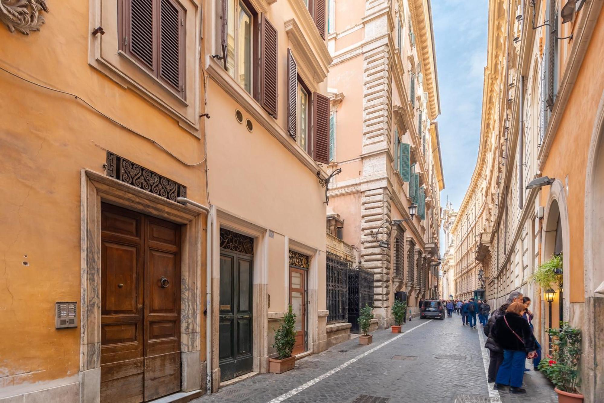 Pantheon Delightful Apartment ローマ エクステリア 写真